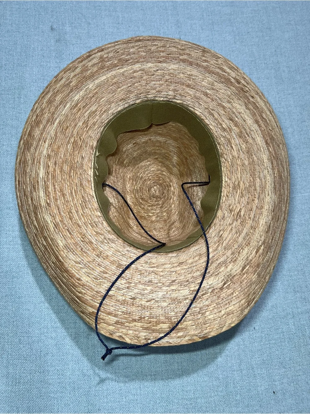 EUC Straw Cowboy Hat with Decorative Band
